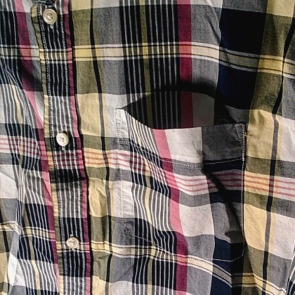 128 UEC Banana Republic Men's button up shirt size XL collar pocket shipping - Picture 4 of 10